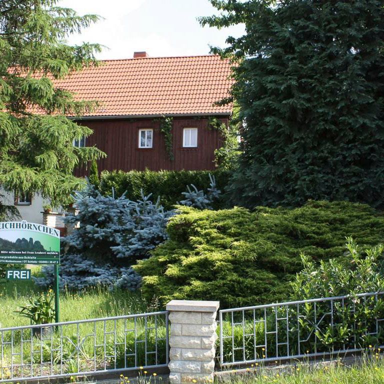Ferienhaus Eichhörnchen in Pfaffendorf in der Sächsischen Schweiz von Hotel und Landgaststätte Schlaitz - ein Unternehmen der Agrarprodukte aus Schlaitz GmbH in Muldestausee