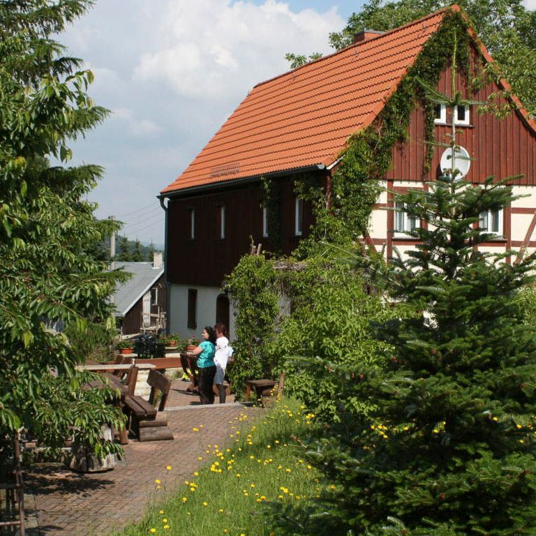 Ferienhaus Eichhörnchen in Pfaffendorf in der Sächsischen Schweiz von Hotel und Landgaststätte Schlaitz - ein Unternehmen der Agrarprodukte aus Schlaitz GmbH in Muldestausee
