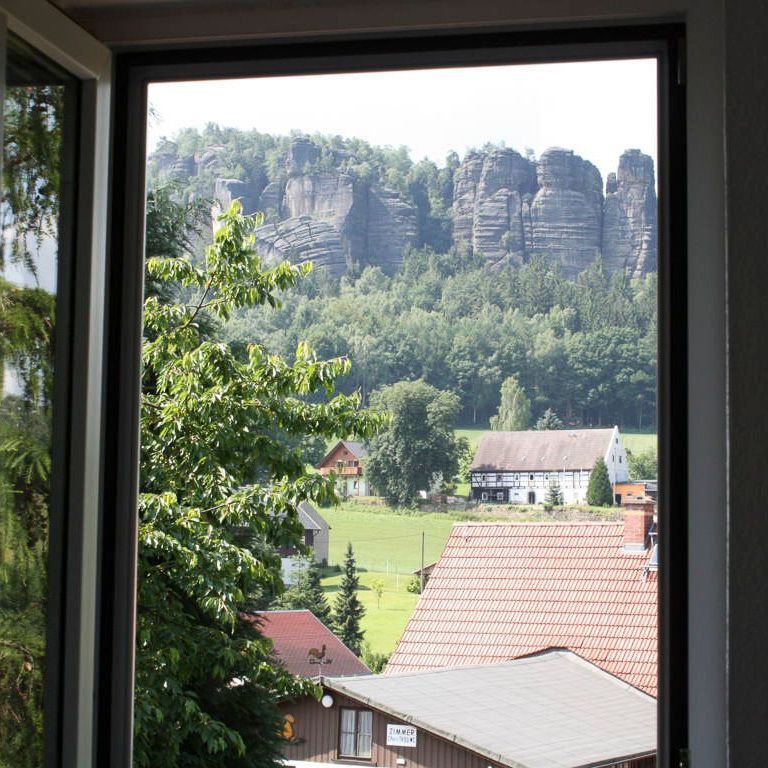 Ferienhaus Eichhörnchen in Pfaffendorf in der Sächsischen Schweiz von Hotel und Landgaststätte Schlaitz - ein Unternehmen der Agrarprodukte aus Schlaitz GmbH in Muldestausee