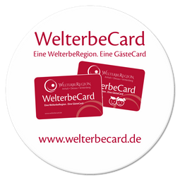 WelterbeCard - Bei uns in der Landgaststätte Schlaitz in Muldestausee erhältlich.